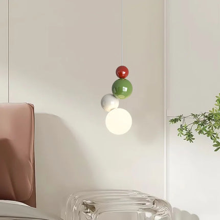 Lustre suspension ronde en métal pour chambre d’enfant — LZ4P9XQ