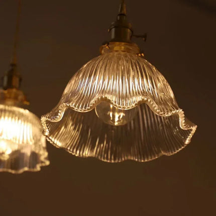 Suspension LED en verre style nordique pour décoration intérieure moderne — LZ4X9J