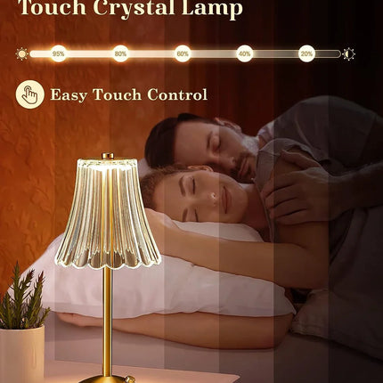 Lampe de bureau tactile rechargeable sans fil pour lecture et déco — LZ4XJ9