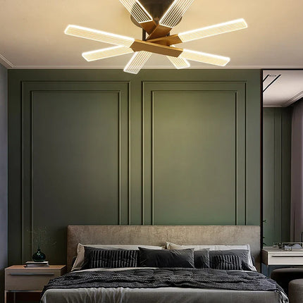 Plafonnier LED en acrylique au design élégant pour intérieur — LZ4X9P2