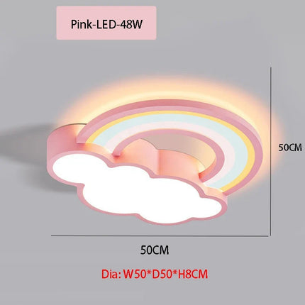 Plafonnier LED forme nuage pour chambre d’enfant moderne — LZ4X9Q2