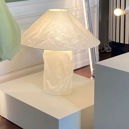 Lampadaire japonais en papier au design wabi-sabi minimaliste et élégant — LZ4X9T2