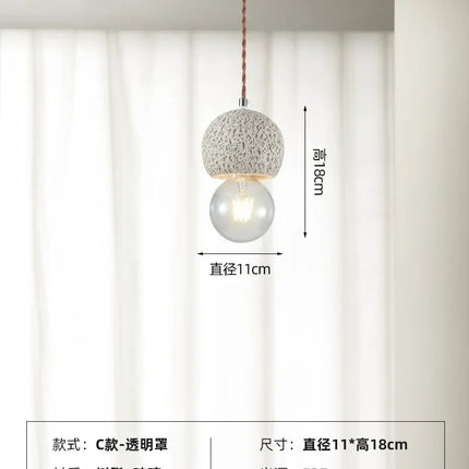 Suspension intérieure design nordique wabi-sabi créative — LZ4P9XQ