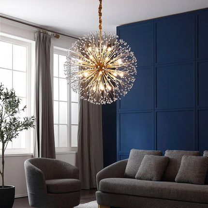 Lustre moderne en cristal pour décoration intérieure lumineuse — LZ4X9P2Q