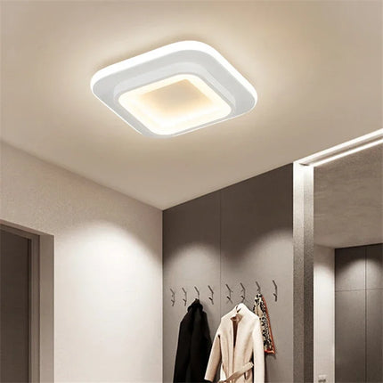 Plafonnier LED design rond ou carré pour décoration intérieure moderne — LZ4XJ9