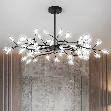 Suspension lustre vintage moderne branche Luciole — LZ4X9P2