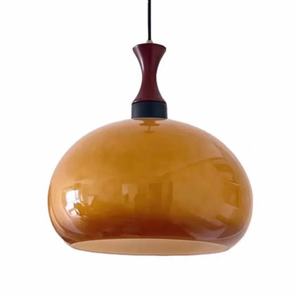 Lustre suspension verre style Bauhaus médiéval japonais rétro — LZ4X9T