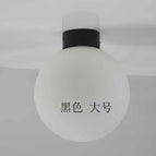 Verre noir 15cm / Sans ampoule