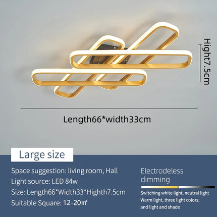 Lustre LED intérieur au design créatif moderne — LZ4X9T