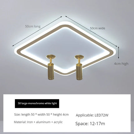 plafonnier led moderne design pour intérieur éclairage surface