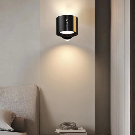 Applique murale LED rechargeable sans fil avec télécommande et chargement USB — LZ4X9T2