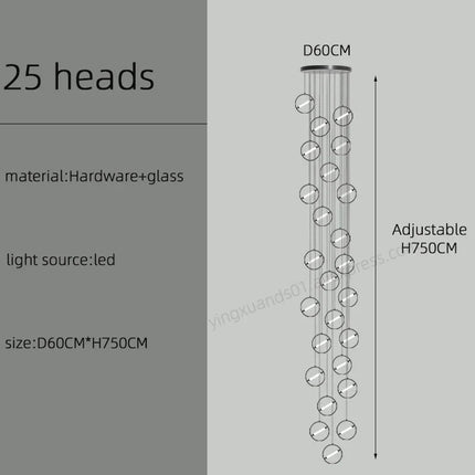 Lustre LED moderne pour éclairage nordique élégant — LZ4X9P2