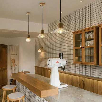 Lustre suspension nordique japonais à trois têtes design créatif — LZ4X9M