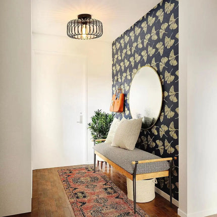 Plafonnier cage à oiseaux E26 pour intérieur chambre et salon — LZ4X9P