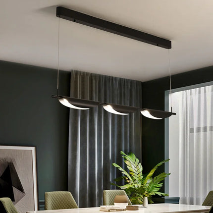 Lustre suspendu moderne à intensité réglable pour éclairage élégant — LZ4H9X