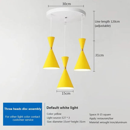 Suspension nordique en aluminium à trois têtes — LZ4X9P