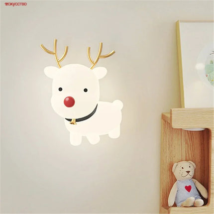 Applique murale LED cerf pour décoration intérieure de Noël — LZ4X9P2Q