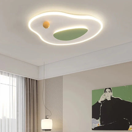 Plafonnier LED intérieur design rond et carré moderne — LZ4X9T