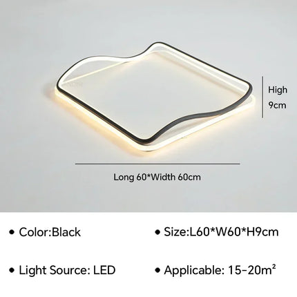 Lustre LED moderne pour décoration intérieure élégante — LZ7XQ2