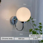 Corps chromé / Ampoule led gratuite