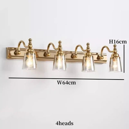 Applique murale vintage en bronze élégant — LZ4X9T2