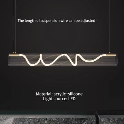 Lustre décoratif intérieur en acrylique design — LZ4G7Q2