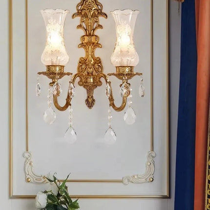 Applique murale en cuivre style français antique nordique — LZ4P9XJ