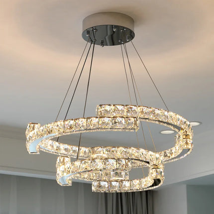 Suspension LED décorative en cristal style nordique — LZ4X9Q2F