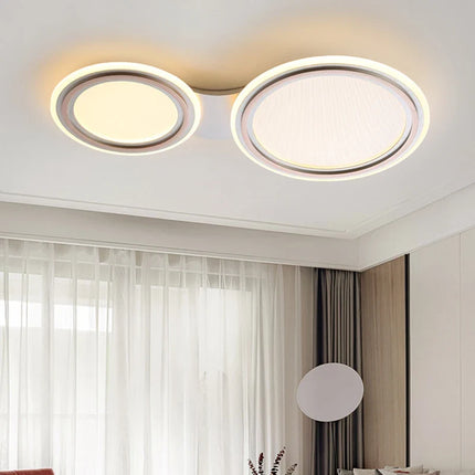 Plafonnier moderne en métal pour intérieur élégant et créatif — LZ4QX9