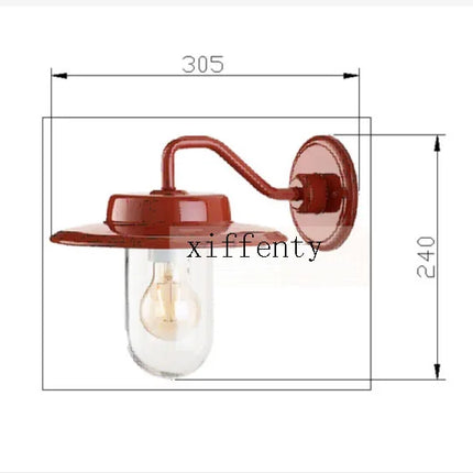 Applique murale en verre au style nordique moderne pour intérieur — LZ4X9T