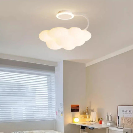 Lustre romantique nuages pour chambre enfant style nordique — LZ4X9J