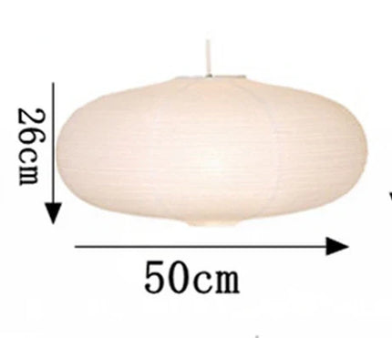 Lustre sphérique en papier japonais forme lune pour éclairage intérieur — LZ4X9Q7