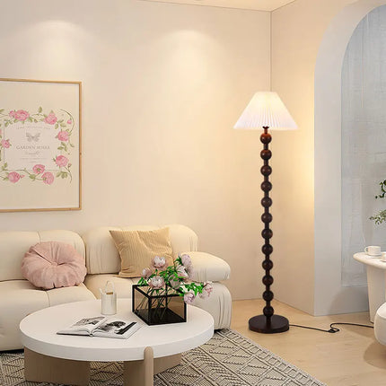 Lampadaire en bois haut de gamme style rétro pour intérieur — LZ4P9XQ