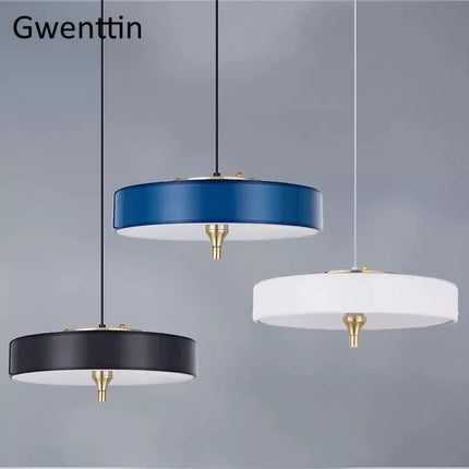 Suspension ronde LED style nordique pour décoration moderne — LZ4X9P