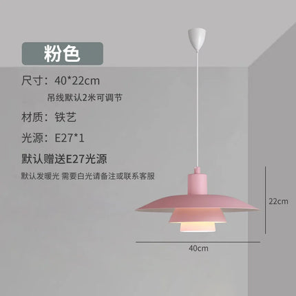 Lustre danois créatif en forme de soucoupe volante pour café et restaurant — LZ4X9M