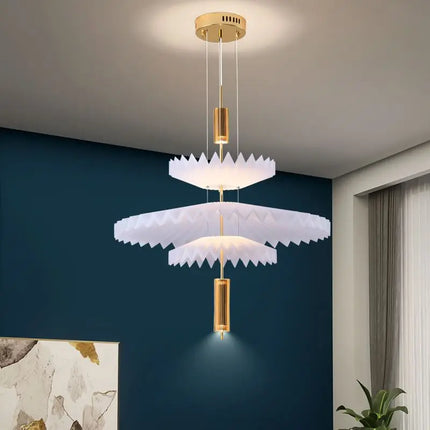 Lustre LED minimaliste artistique pour intérieur moderne — LZ4X9T