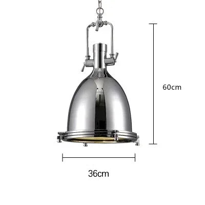 Suspension industrielle rétro en métal pour intérieur — LZ4X9T2