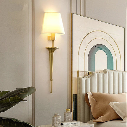Applique murale design nordique en cuivre pour décor loft — LZ4X9T2
