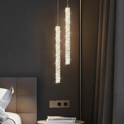 Lampe de chevet en cristal au design moderne pour intérieur — LZ4X9P2