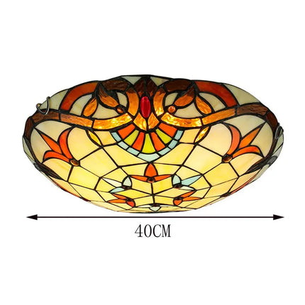Plafonnier LED baroque européen pour décoration loft — LZ4X9T2