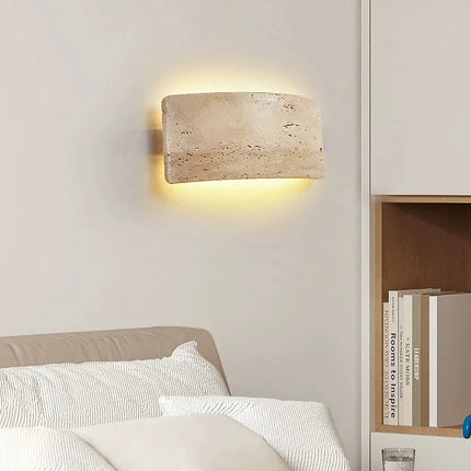Applique murale LED étanche style wabi-sabi pour jardin extérieur — LZ4X9P2