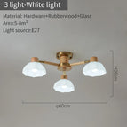 3 lumières blanches
