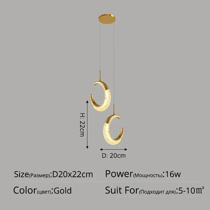 Lustre moderne de luxe à tête unique — LZ4X9T2