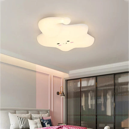 Plafonnier décoratif étoiles, lune et nuage pour chambre enfant — LZ4X9B