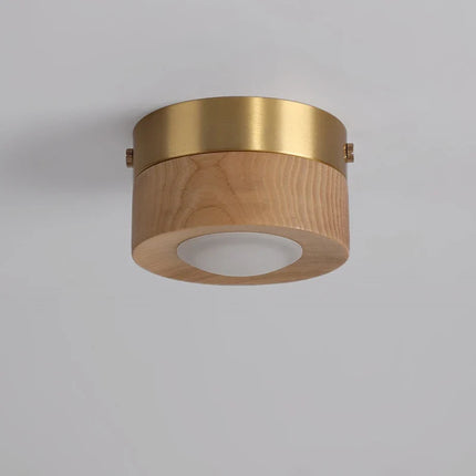 Plafonnier LED en noyer et frêne pour décoration intérieure — LZ4X9T
