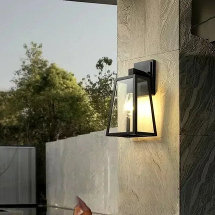 Applique murale extérieure étanche à éclairage puissant style européen — LZ7D9X