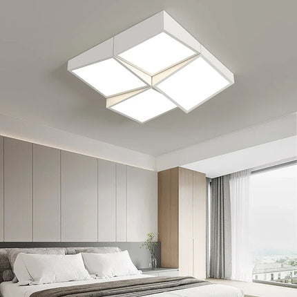 Lustre moderne en acrylique et aluminium pour intérieur — LZ4X9P