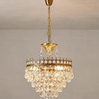 Applique A / Lumière neutre / Cristal de goutte d'eau