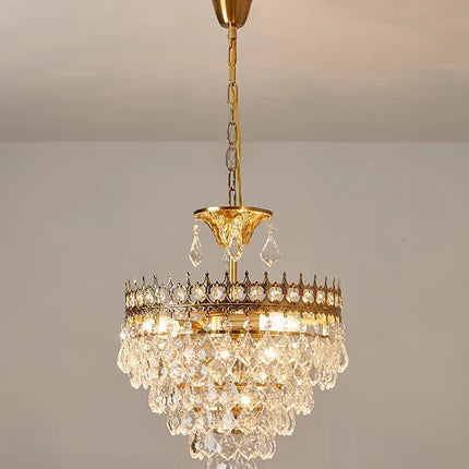 Lustre dimmable en cristal K9 pour éclairage élégant — LZ7XQ2