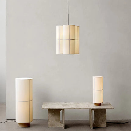 Lustre LED en tissu au design wabi sabi pour intérieur — LZ4QX9
